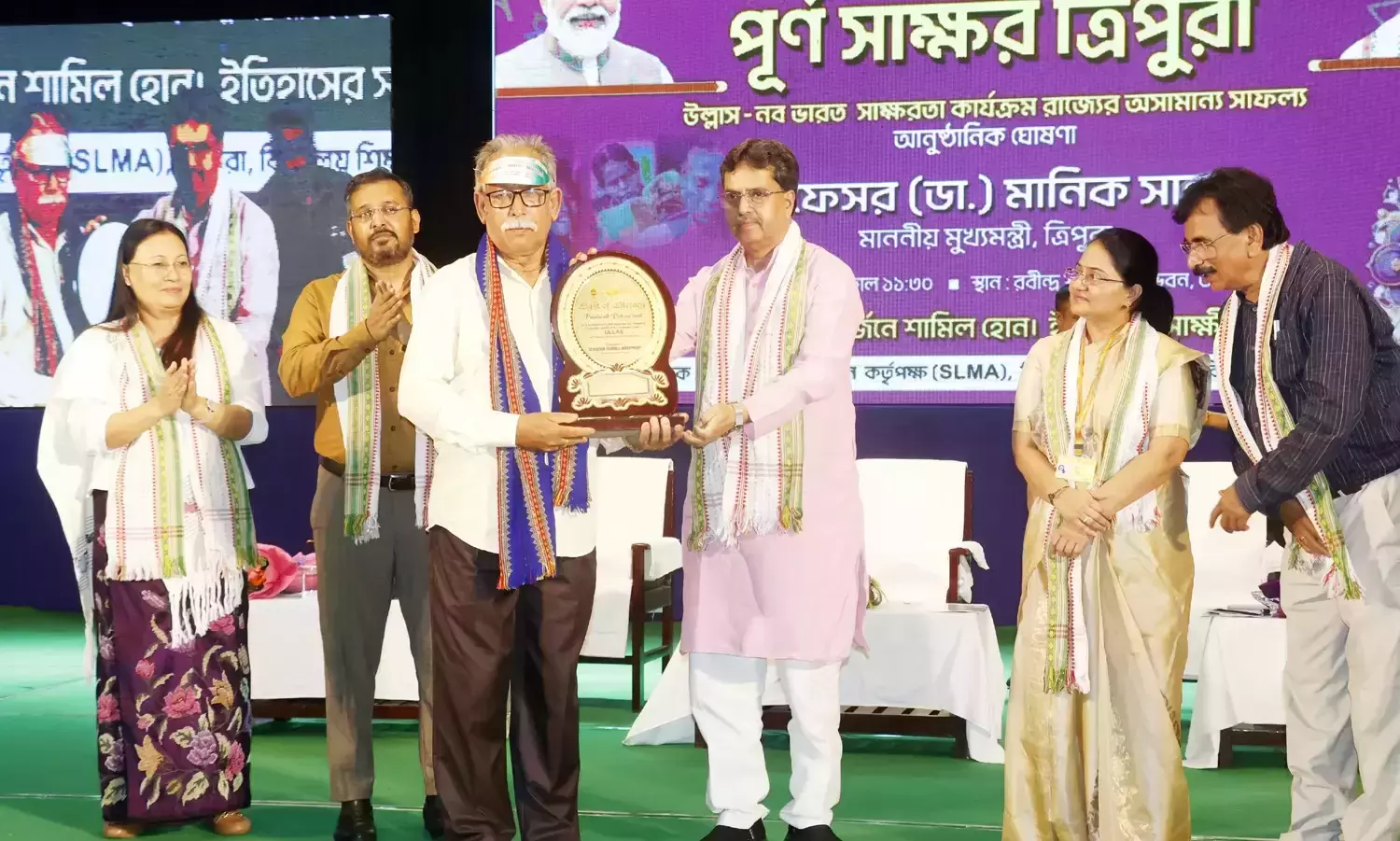 Tripura declared India’s 3rd fully literate state