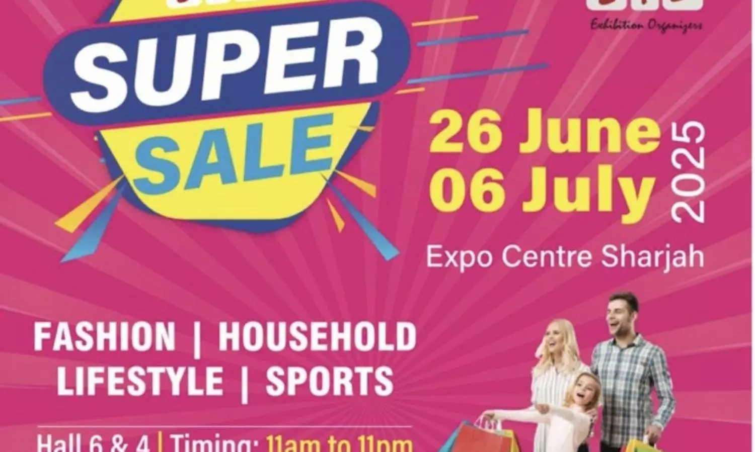 Sharjah Expo Centre super sale returns with big deals from June 26
