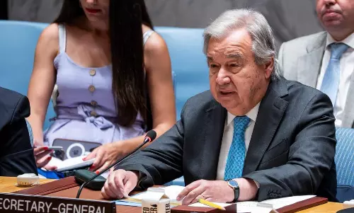 UN chief Guterres urges diplomacy, warns of ‘rathole of retaliation’