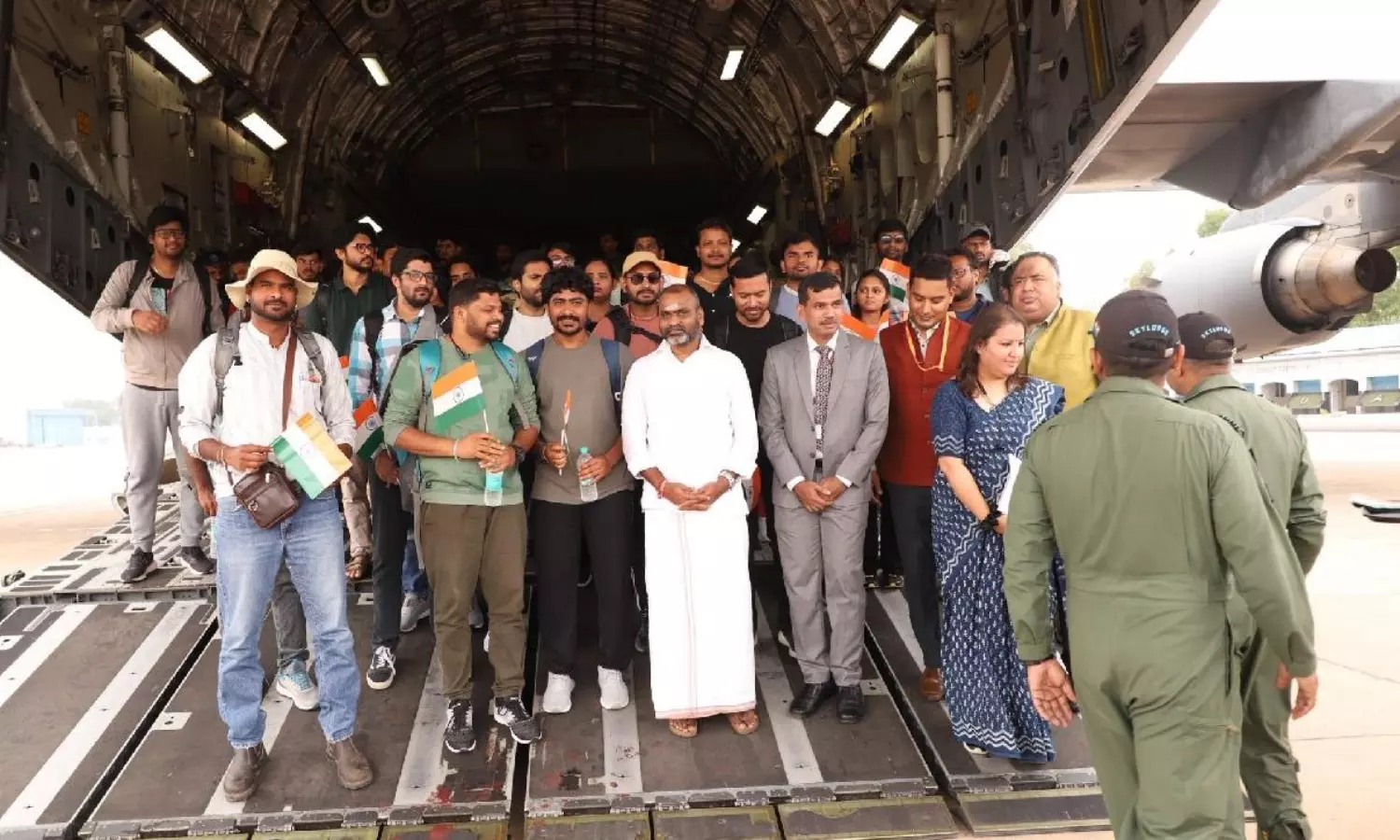 Operation Sindhu: IAF repatriates 165 Indians from Israel