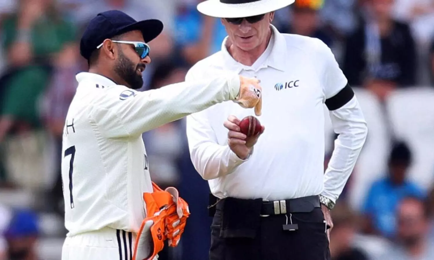 1st test: ICC reprimands Rishabh Pant for dissent at umpire’s decision
