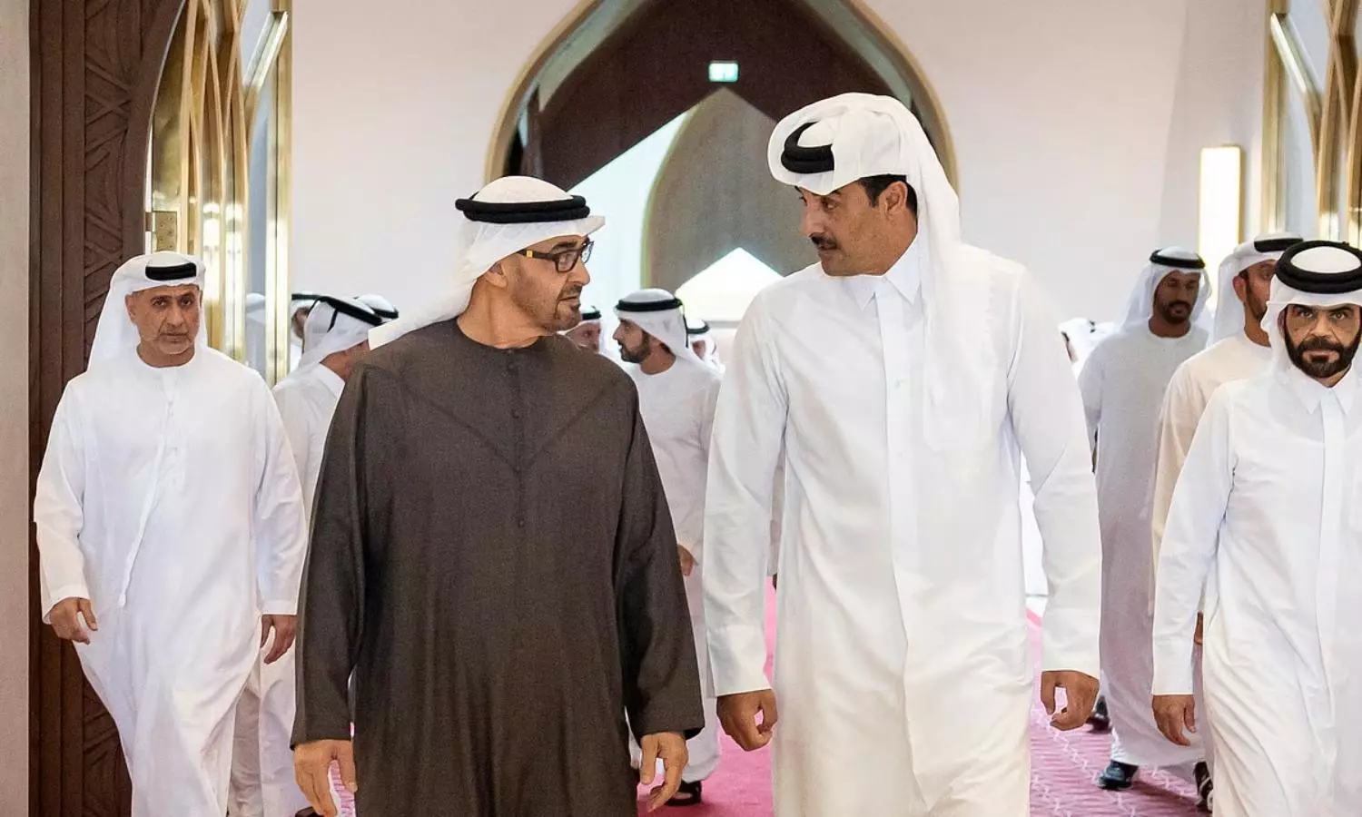 UAE-Qatar rulers meet in Doha to discuss bilateral ties, Iran-Israel ceasefire