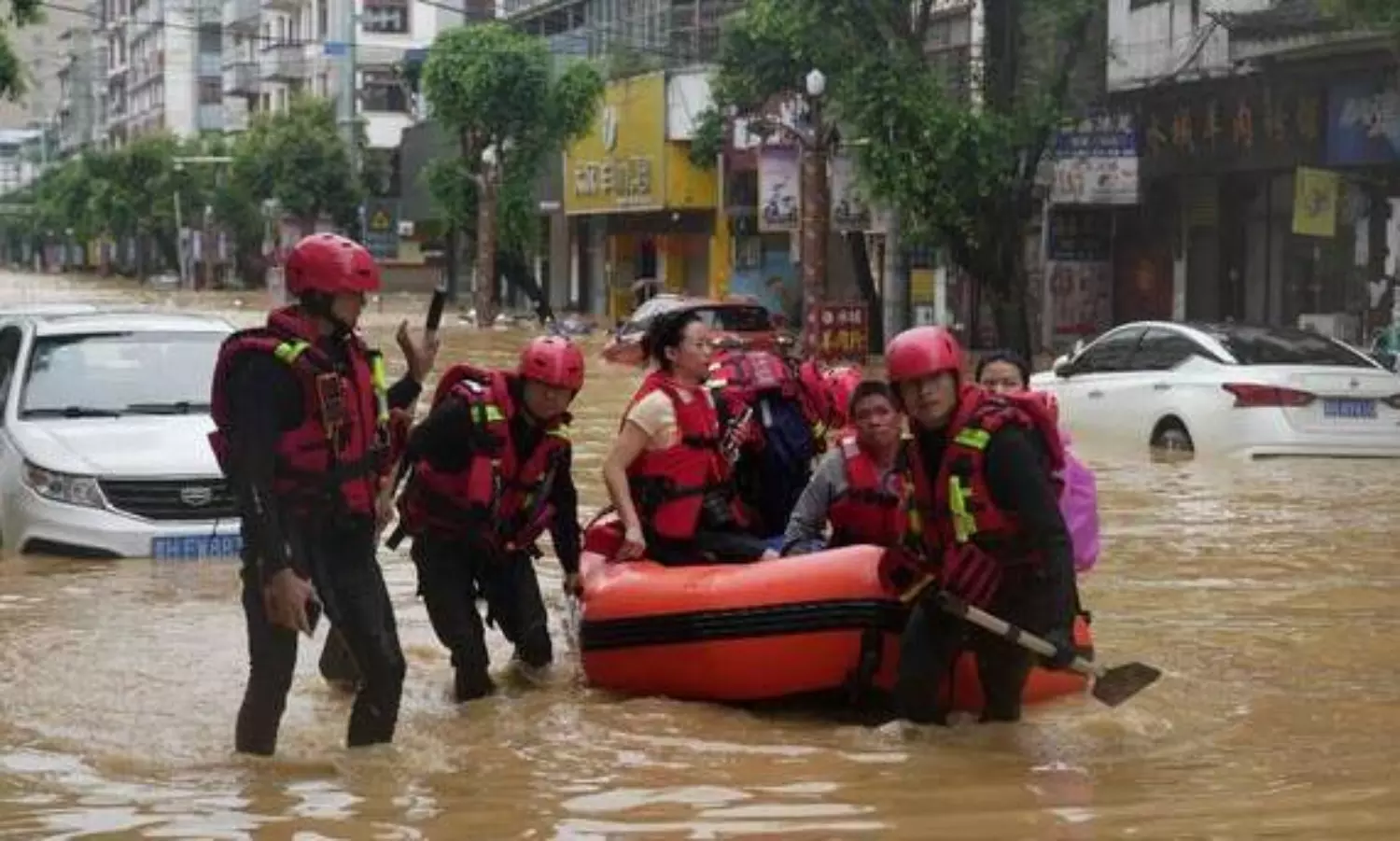 China’s Guizhou slammed by torrential rain again amid ongoing flood crisis