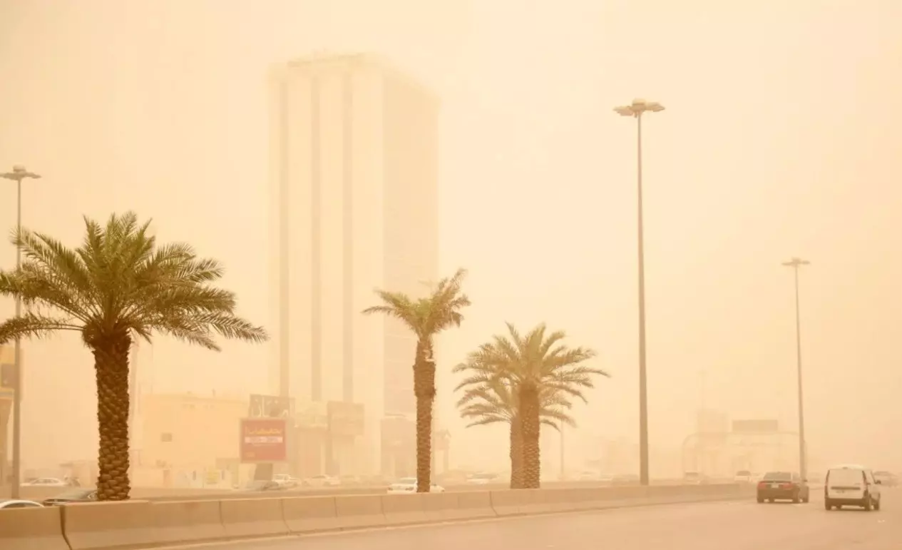 Dust storms to sweep across regions in Saudi Arabia