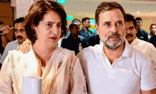 Rahul and Priyanka Gandhi to lay foundation for 100 houses in Wayanad