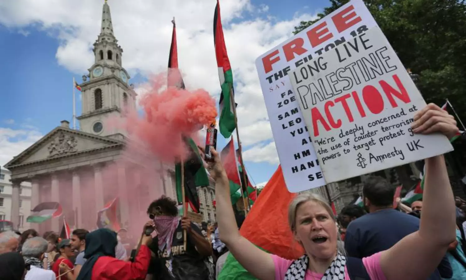 UK’s decision to ban: pro-Palestinian group approaches court