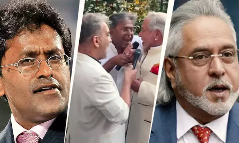 Fugitives Lalit Modi, Vijay Mallya sing together at party in London