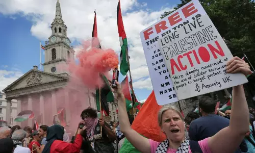 UK’s decision to ban: pro-Palestinian group approaches court