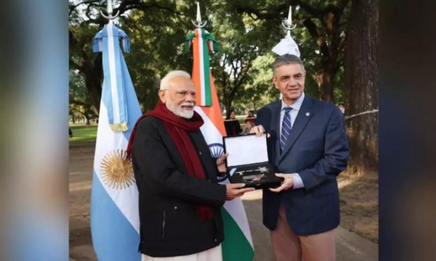 PM Modi honoured with symbolic Key to the city of Buenos Aires during landmark Argentina visit