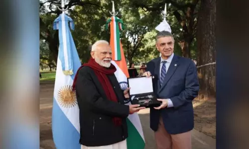 PM Modi honoured with symbolic Key to the city of Buenos Aires during landmark Argentina visit