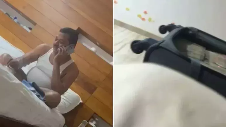Video shows Shiv Sena minister sitting beside ‘bag of cash’!