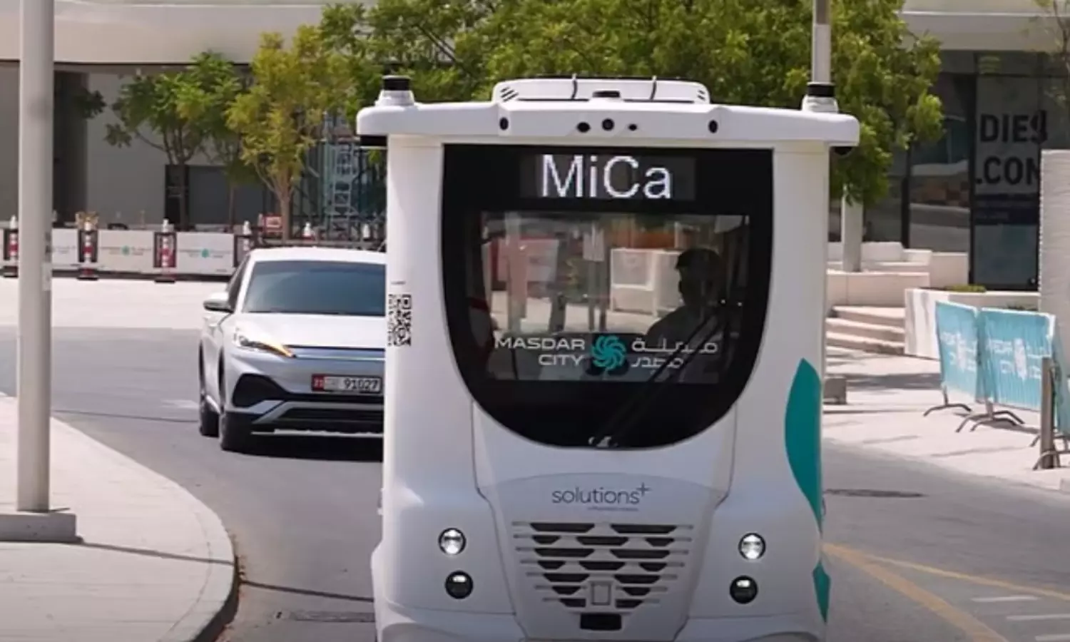 Abu Dhabi tests driverless cars in Masdar City