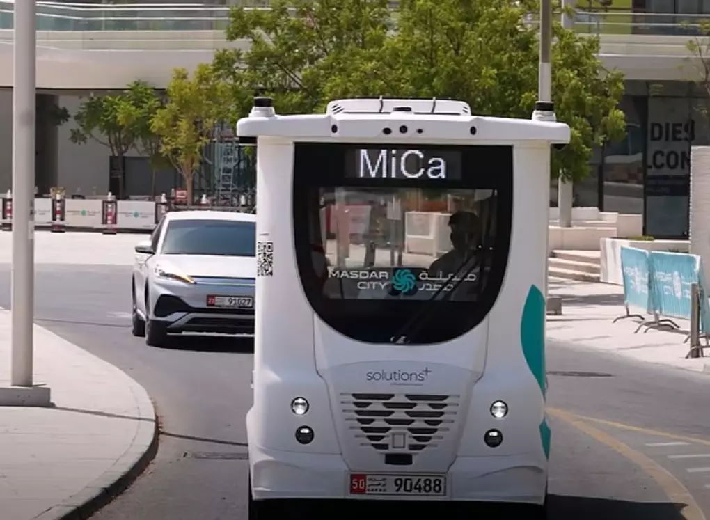Abu Dhabi tests driverless cars in Masdar City