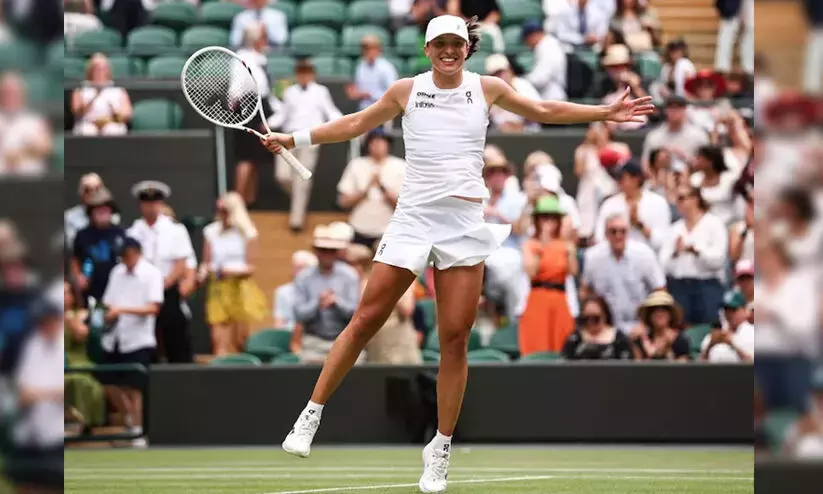 Iga Swiatek crushes Amanda Anisimova to win maiden Wimbledon title!!