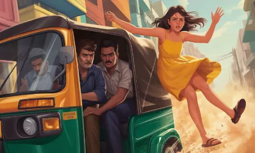 Thane: girl jumps out of running auto, escaping a kidnapping attempt!