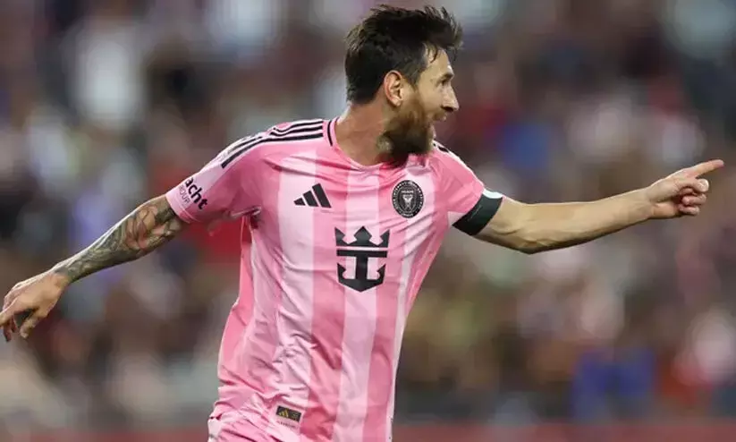 Messi extends own record! 5th straight multi-goal game!