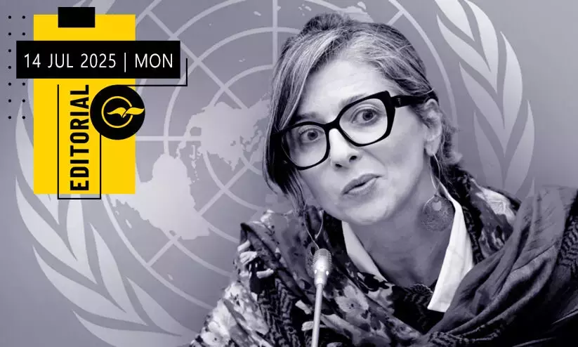 A brave woman against thugs