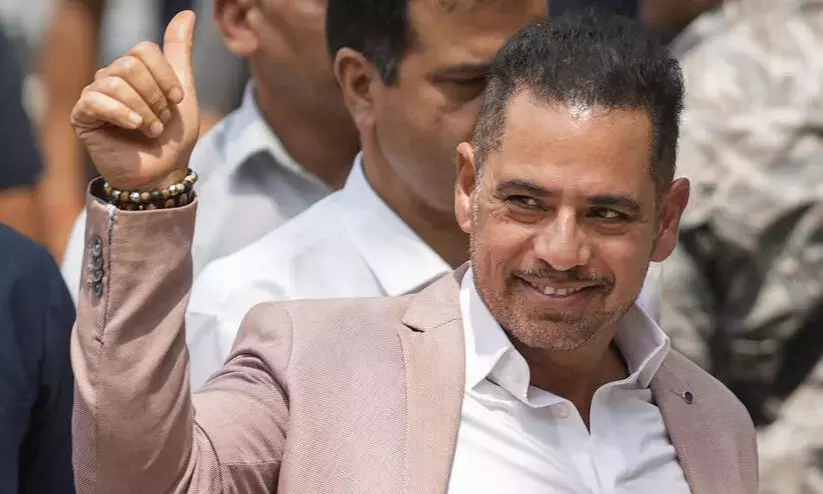 Robert Vadra appears before ED in Sanjay Bhandari case