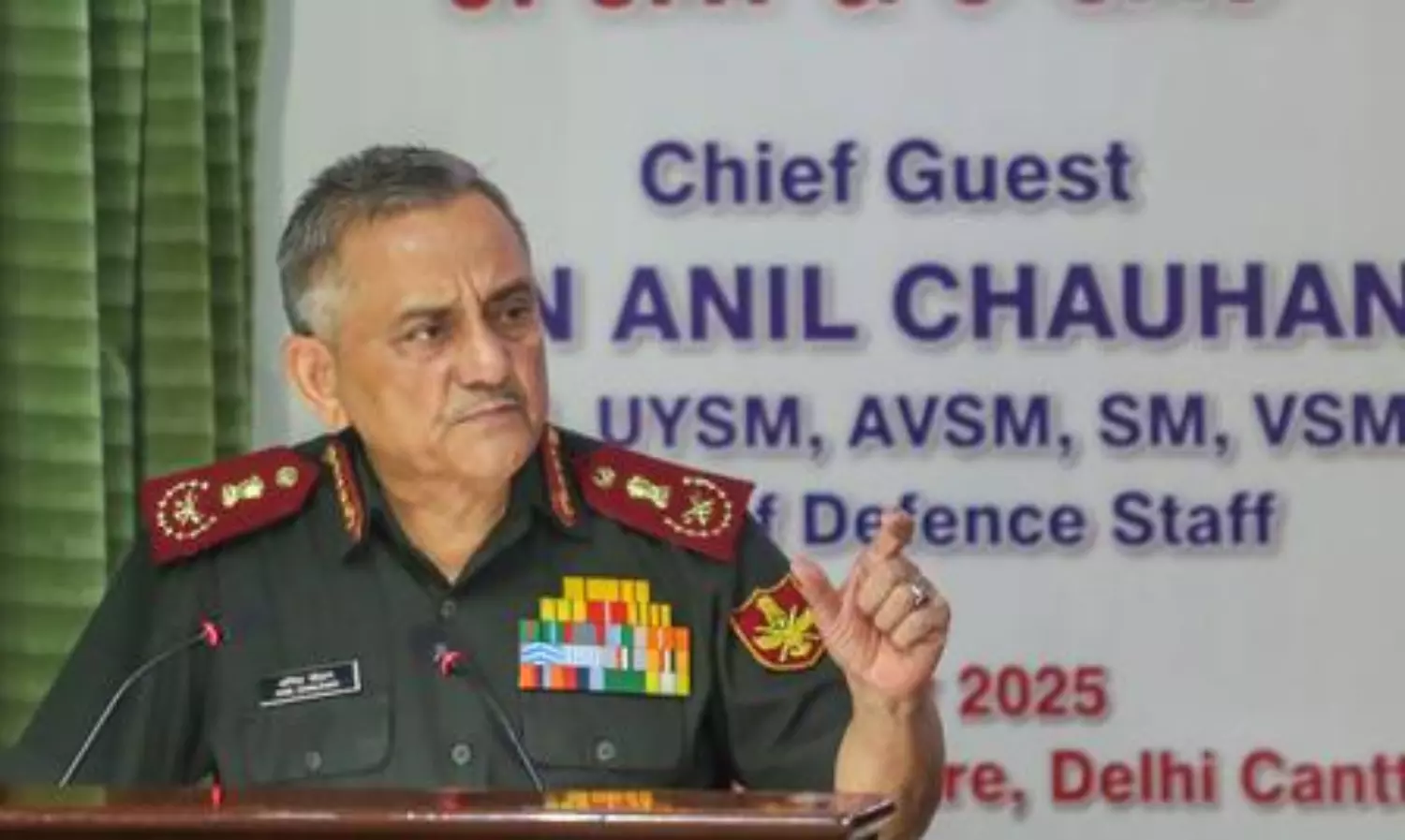 Old weapons can’t win new wars, says CDS Chauhan, urges push for India-made drone tech