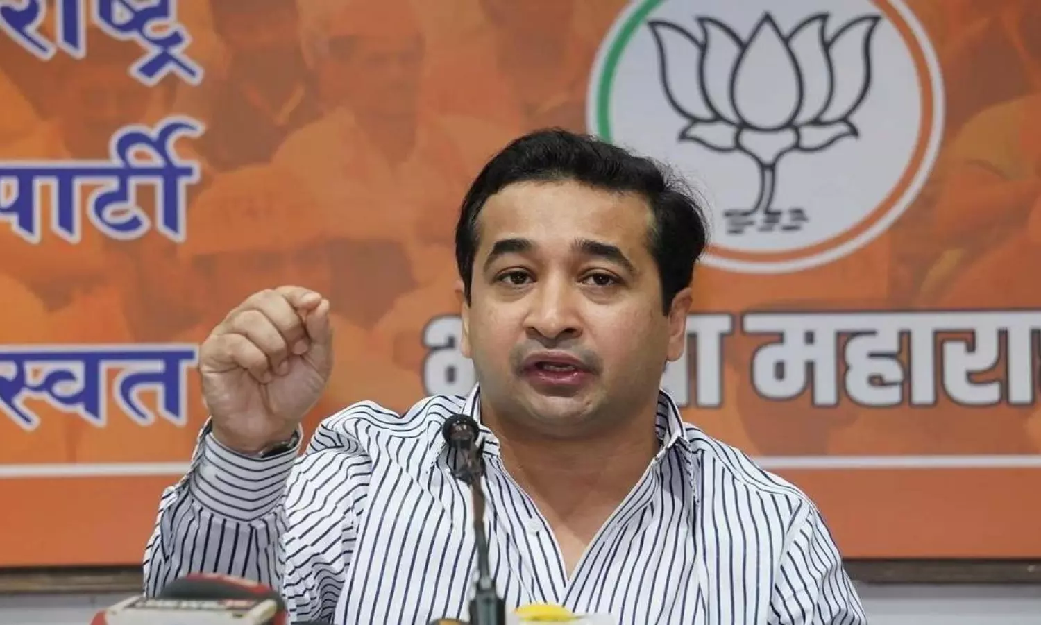 Controversy brews over Nitesh Rane’s Marathi in madrasas remark