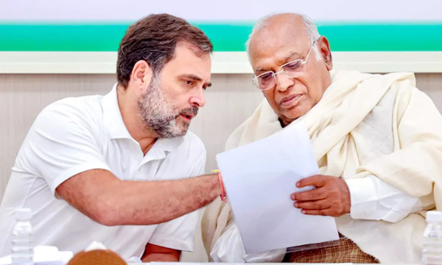 Bring bills for J&K statehood, autonomy for Ladakh: Kharge, Rahul to Modi
