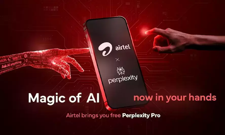 Airtel partners with Perplexity to offer ₹17,000 AI tool free to 360 million users