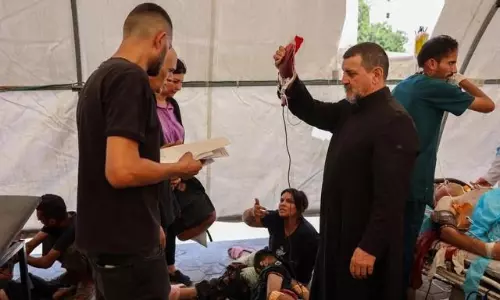 Israel strikes Gaza’s only Catholic church, killing two and wounding several