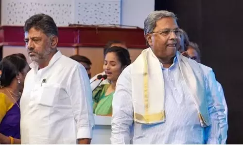 ‘DK Shivakumar not here, right?’ Siddaramaiah refuses to name Deputy CM in his speech