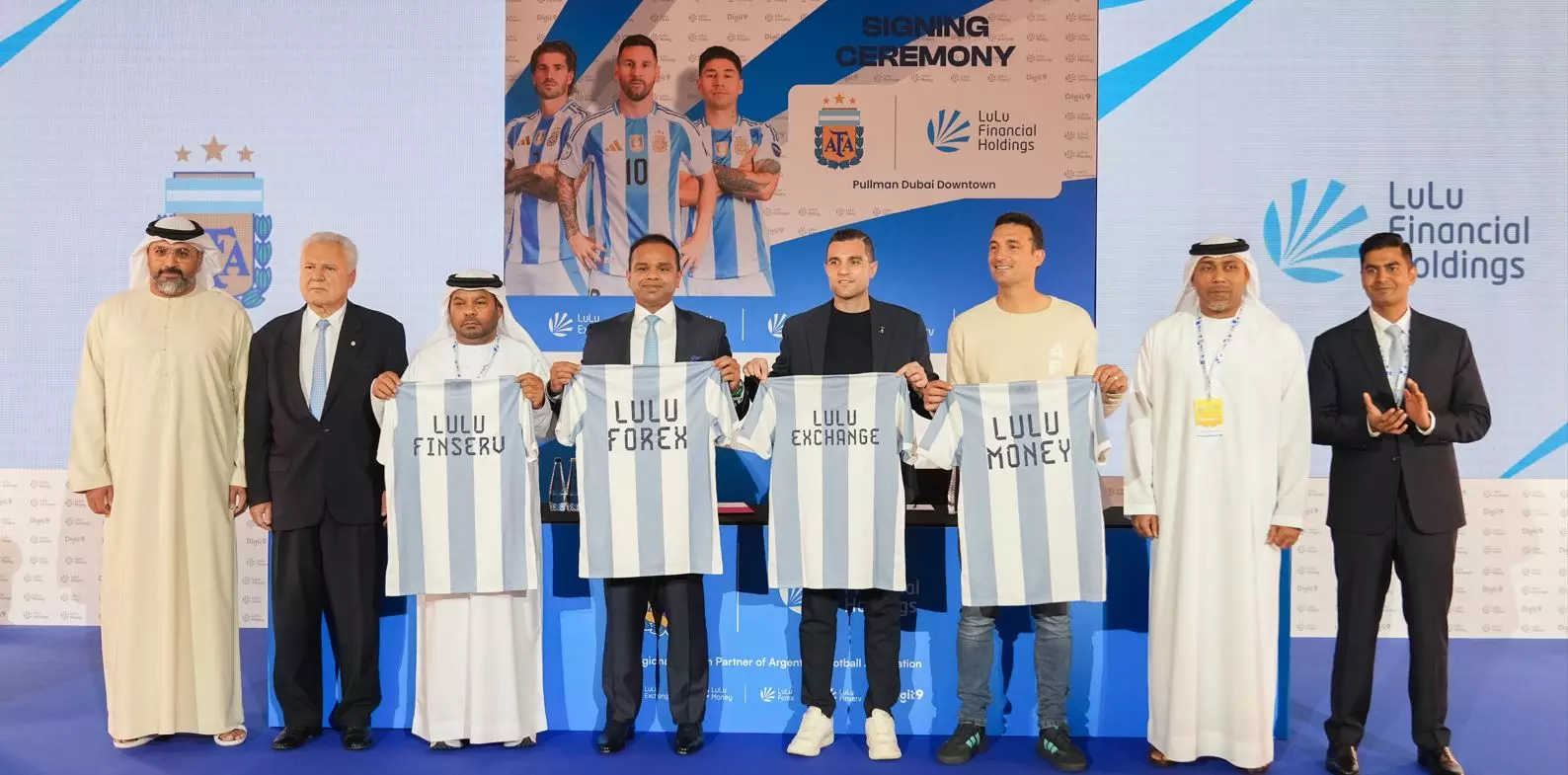 LuLu Exchange, LuLu Money sign regional sponsorship deal with Argentine Football Association
