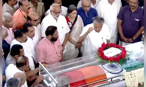 Last rites of veteran Communist VS Achuthanandan on Wednesday