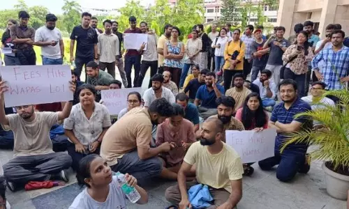 Massive protest at IIT Guwahati over Exceptionally high’ hike in fee