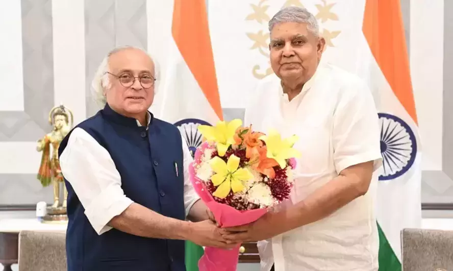 Cong demands farewell for former VP Dhankhar amid resignation row