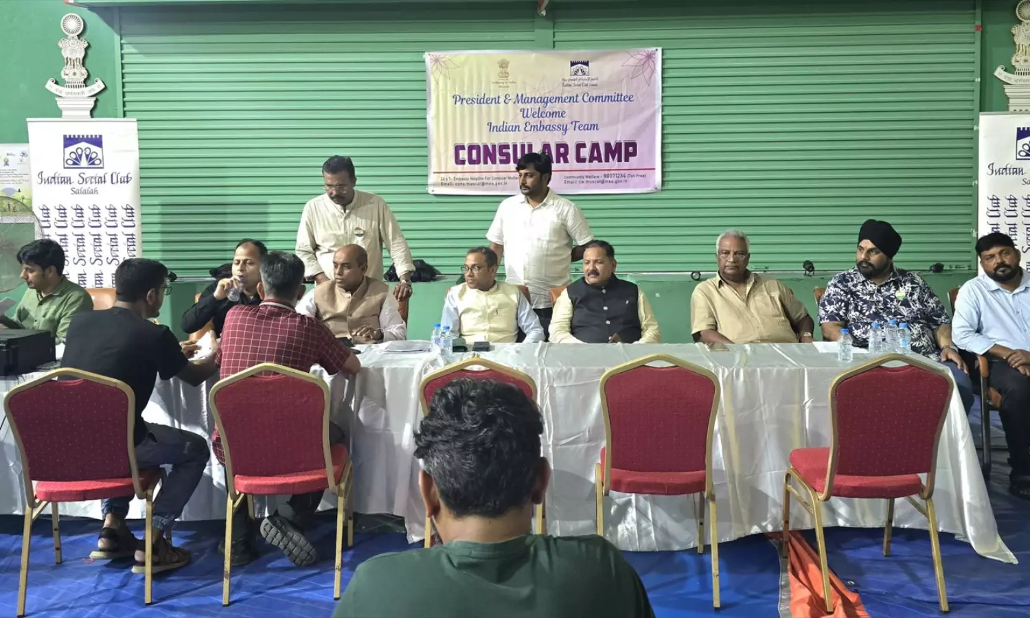 Oman: Indian Embassy holds full-day consular camp in Salalah