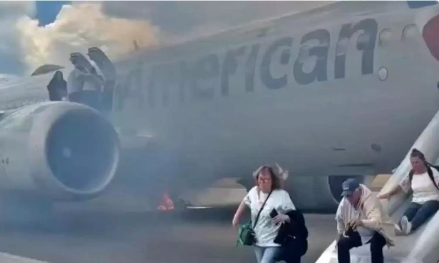 Boeing flights landing gear catches fire at US airport; aborts takeoff