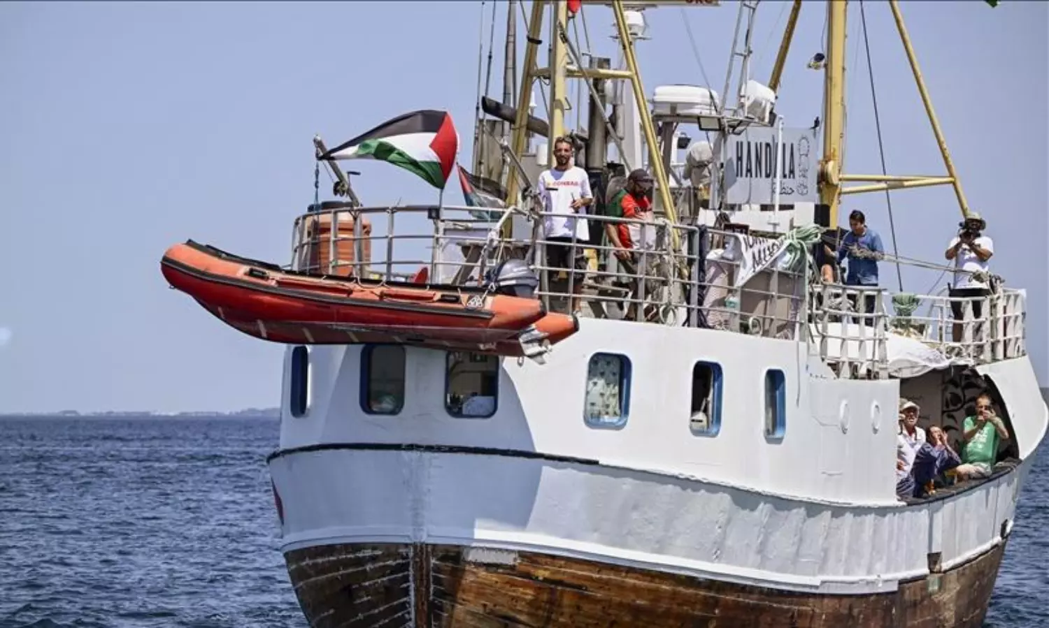 Israel intercepts aid ship to Gaza again! Detains activists