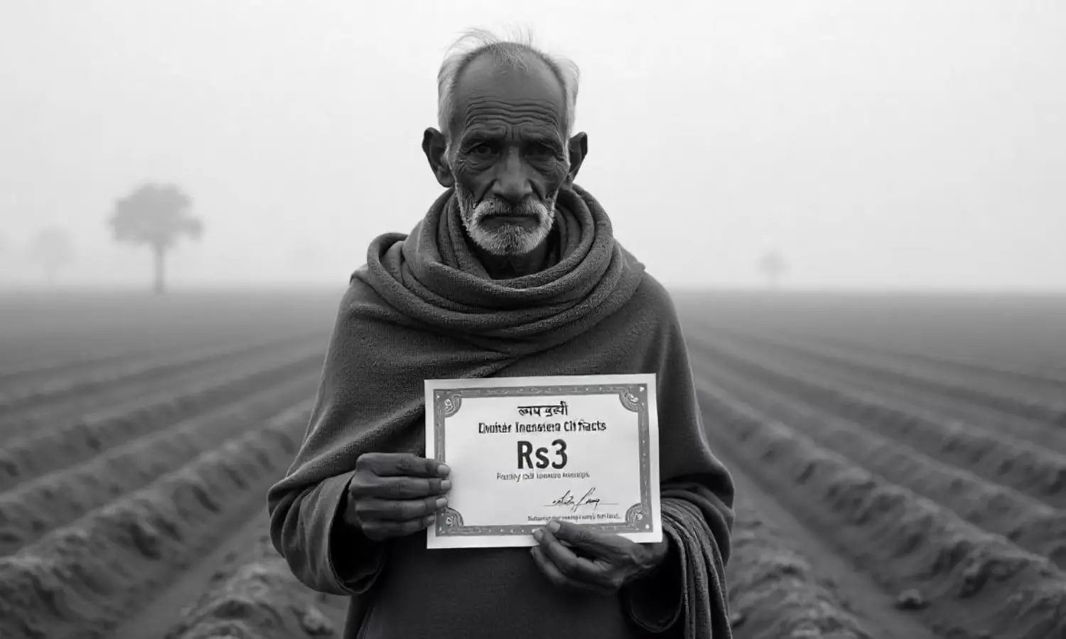 ‘India’s poorest man?’: Clerical error shows MP farmer’s income as ₹3