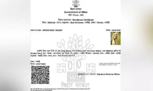 Dog Babu gets residence certificate in Patna; FIRs against officials