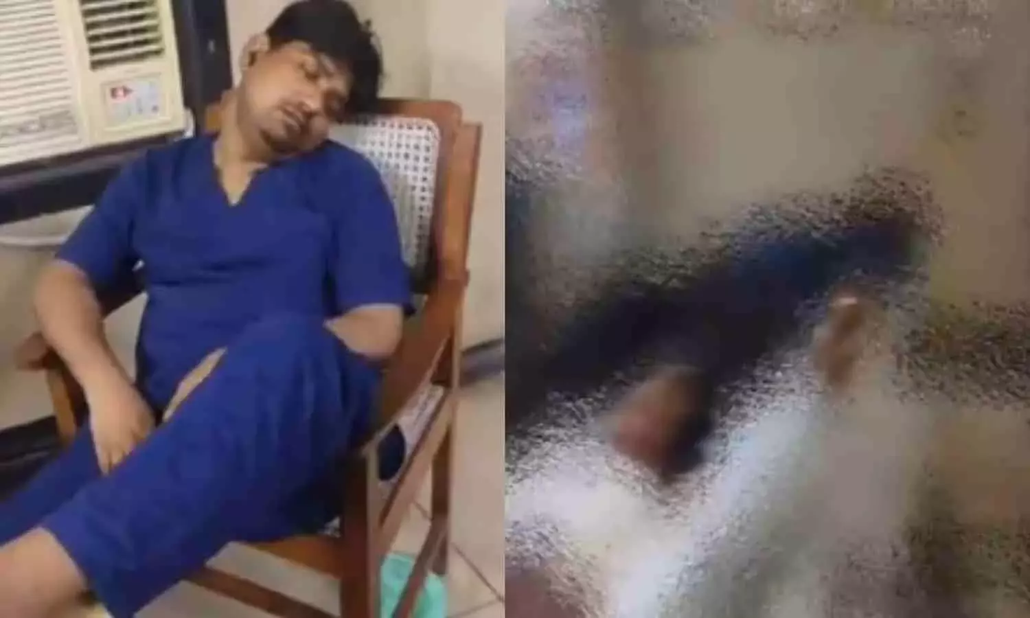 Doctors caught sleeping as patient dies in Meerut hospital; 2 suspended