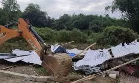 encroached forest land in the Rengma Reserve Forest encroached forest land in the Rengma Reserve Forest
