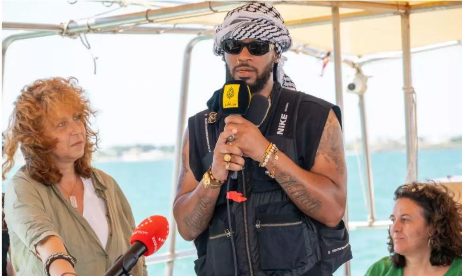 IDF intercepts Gaza aid ship, assaults US labour activist Chris Smalls