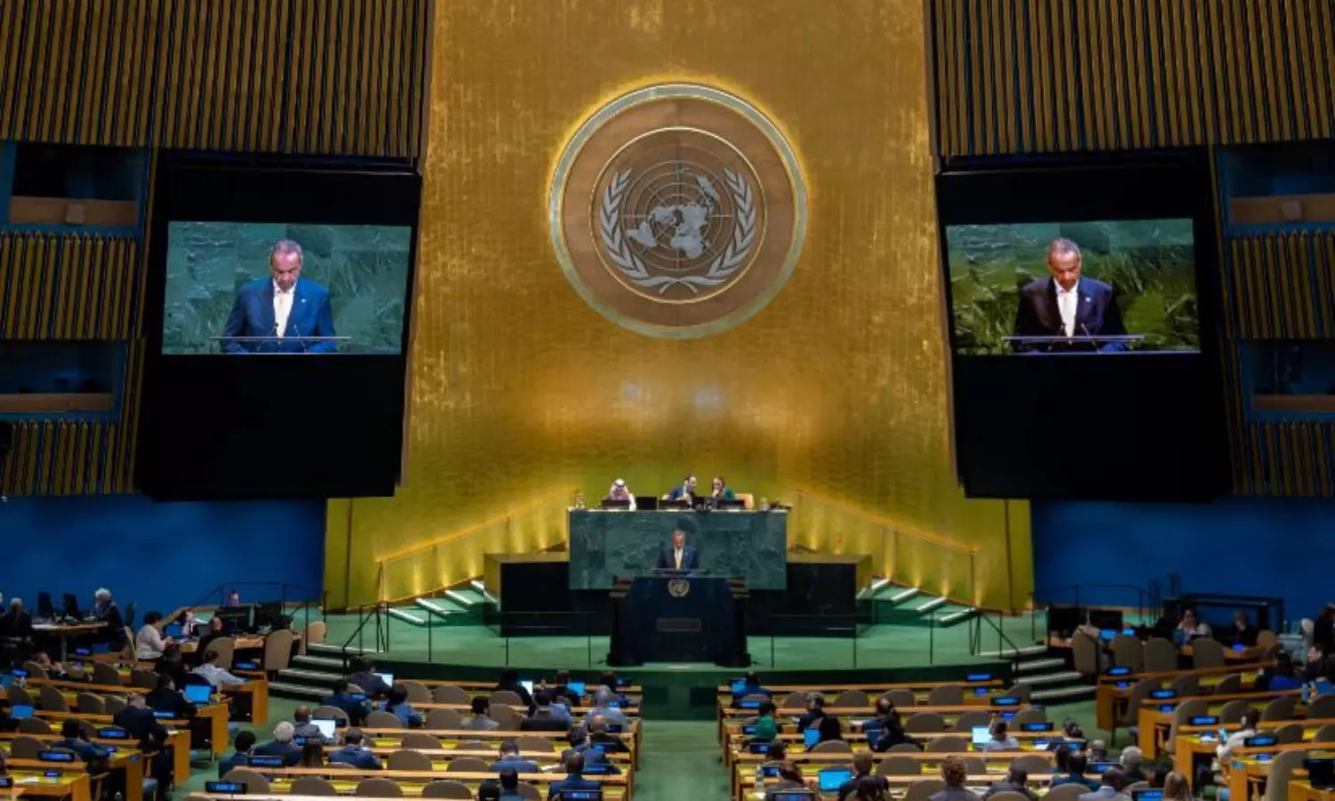 Kuwait presses for Palestinian state, end to Israeli occupation at UN peace conference