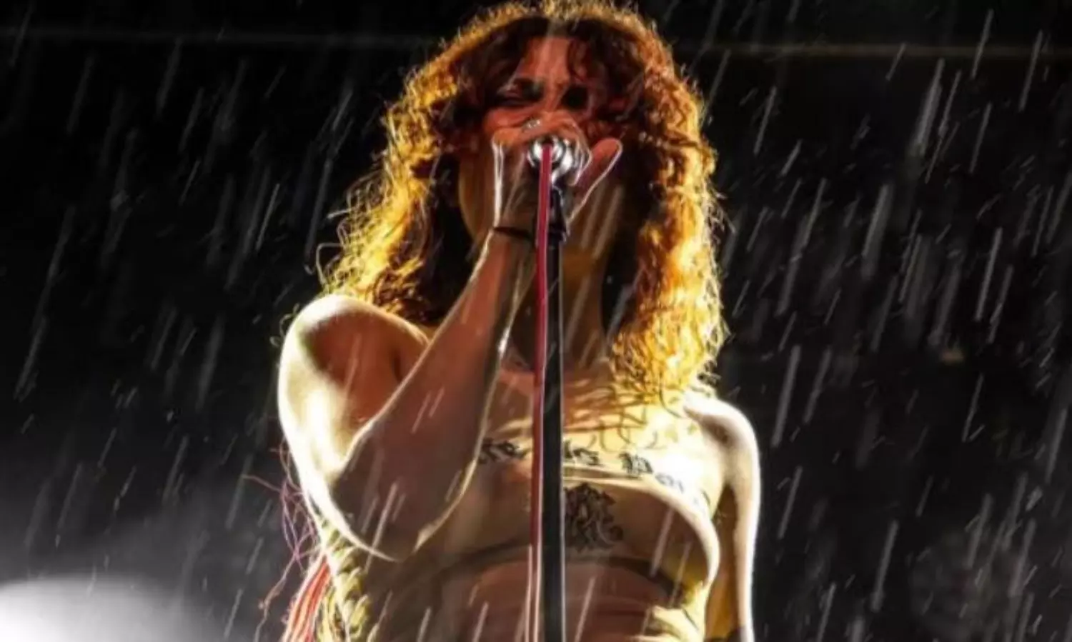 Sexually assaulted at concert, singer Rebecca Baby goes topless in protest