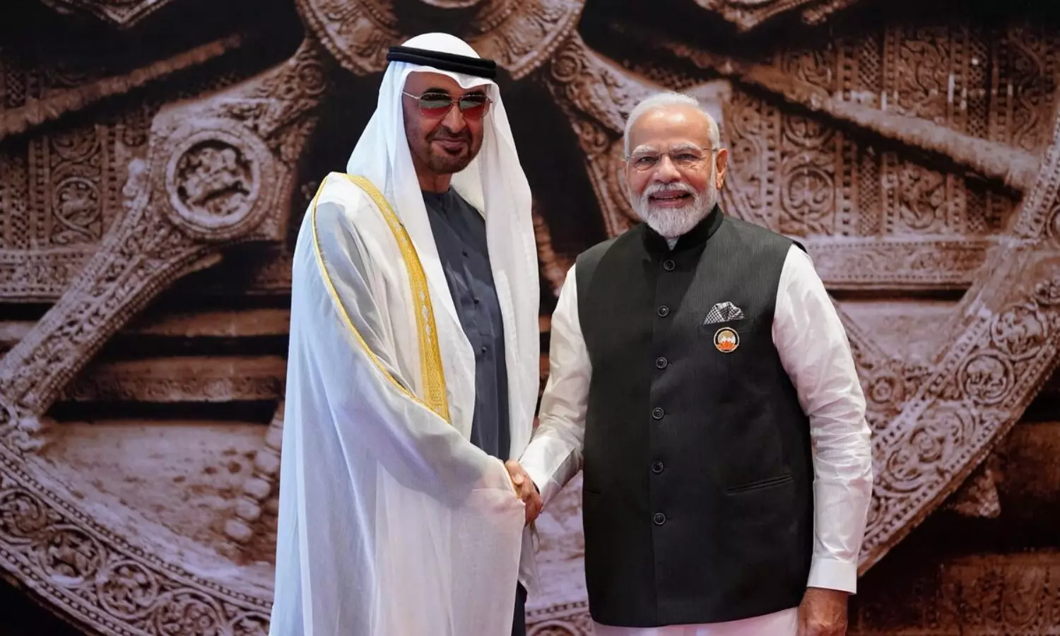 UAE President, Indian Prime Minister discuss ways to strengthen ties