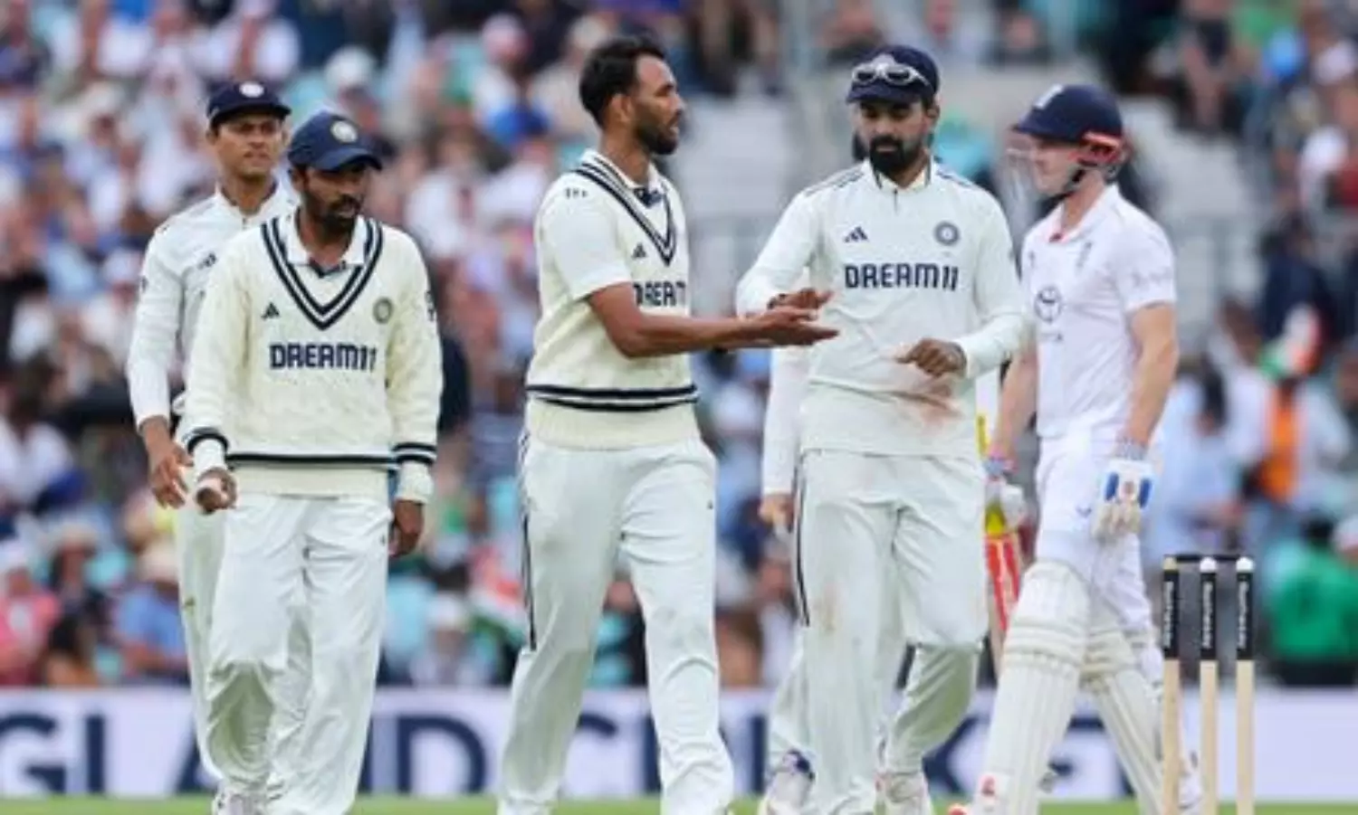 5th Test: Prasidh, Siraj pick 4-fers dismissing England for 247