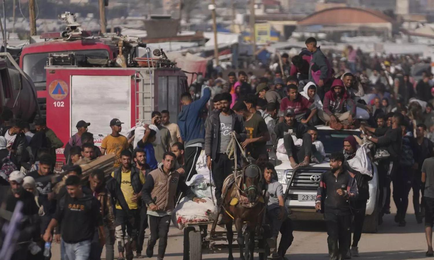 Firing at crowd seeking aid: ‘Same daily episode!’ Gaza laments