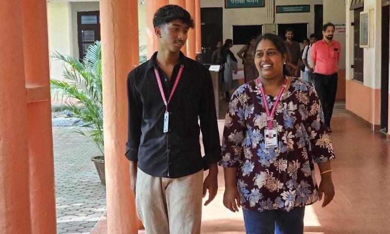 From parent to 'classmate': Kerala mother joins son in college