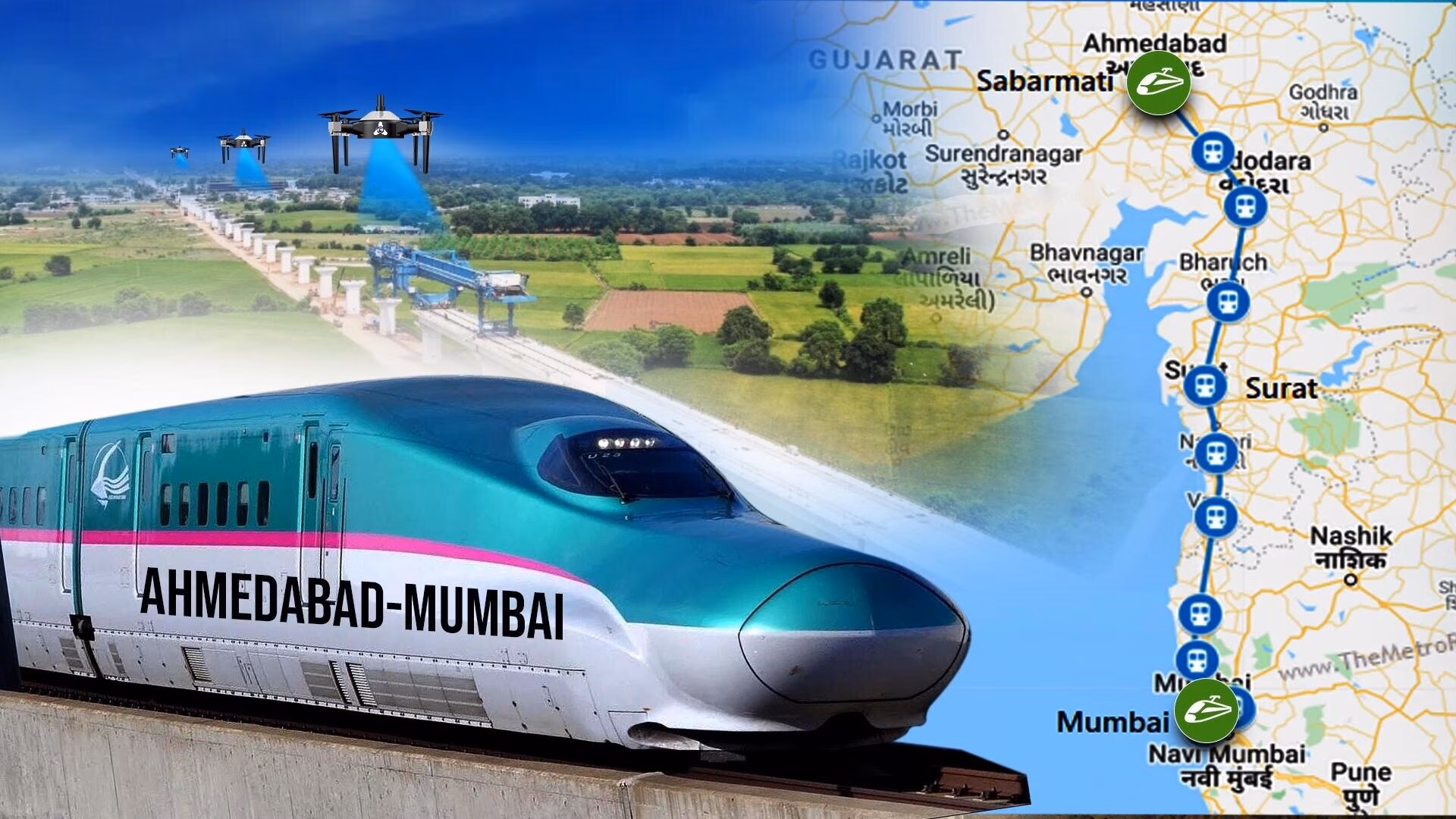 Mumbai to Ahmedabad in just over 2 hrs: India’s 1st bullet train set to roll soon