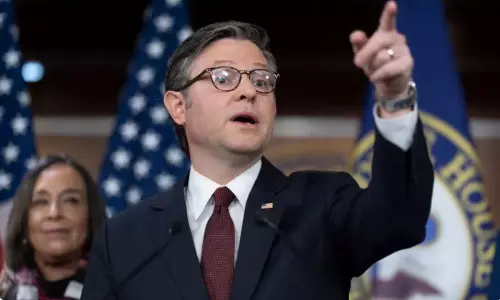 Mike Johnson supports Israeli settlers during visit to occupied West Bank