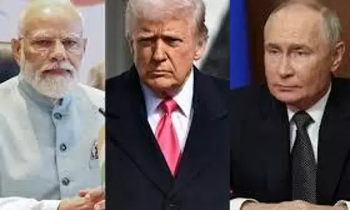 Modi, Trump, Putin