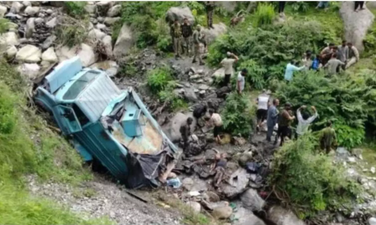 Three CRPF jawans killed, 10 injured in J&K road accident
